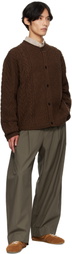 LE17SEPTEMBRE Brown Twisted Cardigan