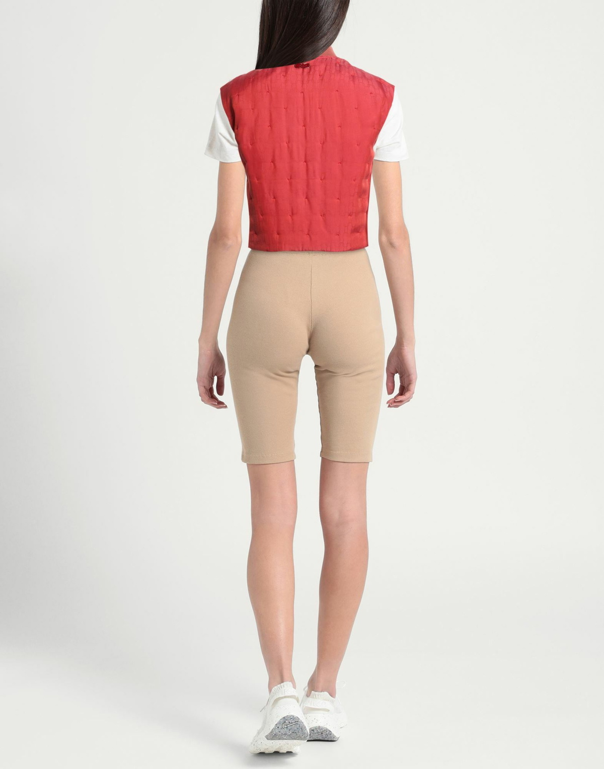 Agnona Womens Vest Coral