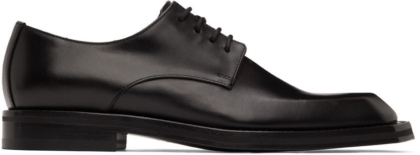 Martine Rose Black Chisel Toe Derbys Martine Rose