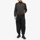 FrizmWORKS Men's Twill Cargo Balloon Pants in Black