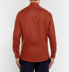 Ermenegildo Zegna - Linen Shirt - Brick