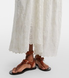 Isabel Marant Zoen floral cotton and silk maxi dress
