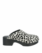 Re/done Womens Mules & Clogs in White
