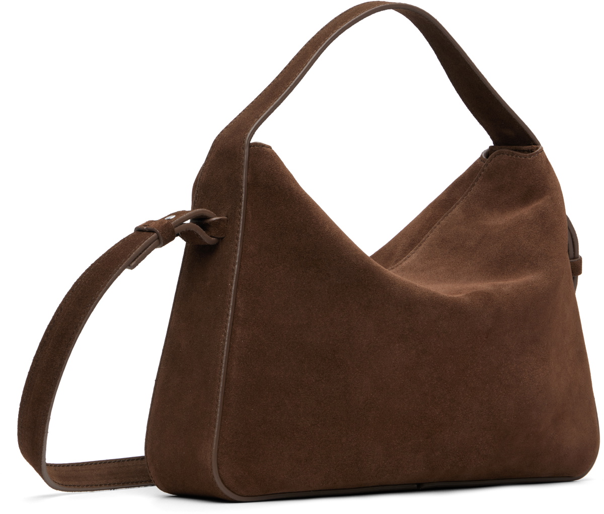 Aesther Ekme Brown Soft Baguette Crossbody Bag