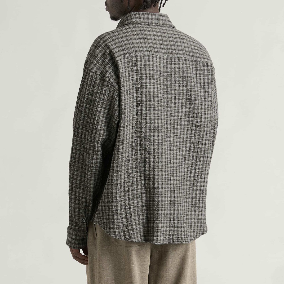 mfpen Men's Check Vacation Shirt in Shuffle Check