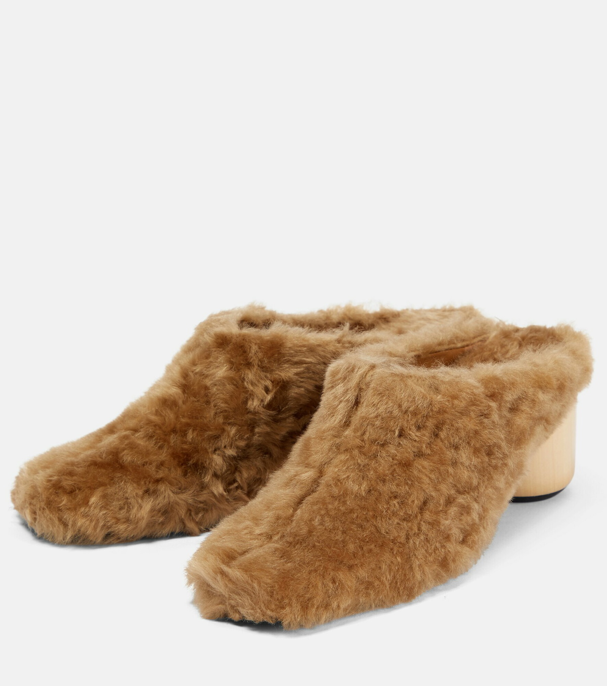 Jil Sander - Shearling mules Jil Sander
