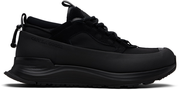 Photo: Canada Goose Black Glacier Trail Sneakers