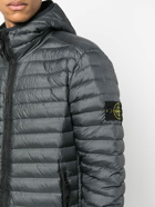 STONE ISLAND - Down Jacket With Logo