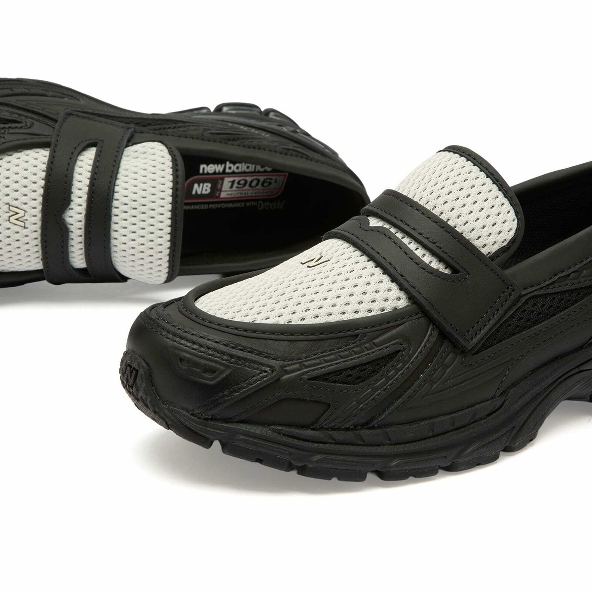 New Balance Men's 1906 Loafer Sneaker in Black/Angora