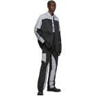 Colmar A.G.E. by Shayne Oliver Black and Silver Colorblocked Unisex Jumpsuit