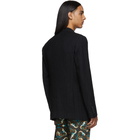 Dries Van Noten Black Burness Blazer