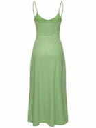 WEWOREWHAT Embellished Midi Dress with Rose