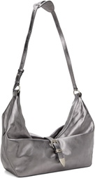 Marge Sherwood Gunmetal Belted Bag