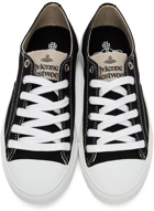 Vivienne Westwood Black & White Plimsoll Low Sneakers