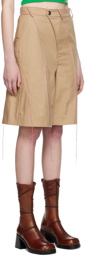 Andersson Bell Beige Lizzy Shorts