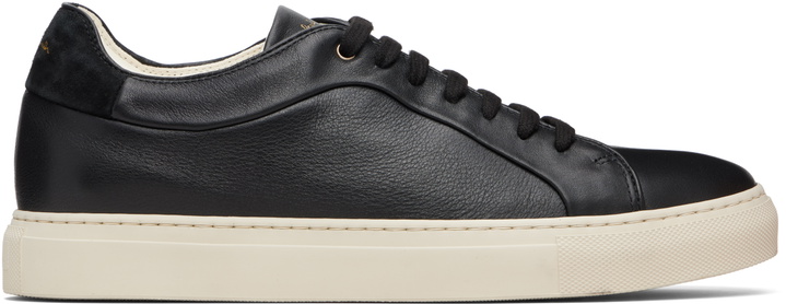 Photo: Paul Smith Black Leather 'Basso' Sneakers