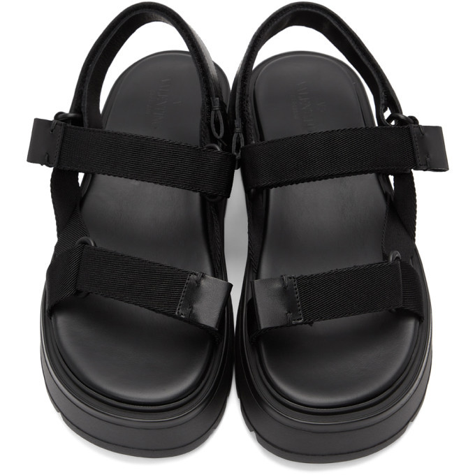 【VALENTINO】UNIQUEFORM SANDAL Valentino Uniqueform flatform sandals | REVERSIBLE