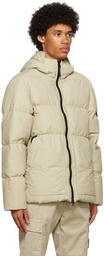 Stone Island Beige Naslan Down Jacket