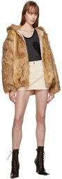 HALFBOY Off-White Pocket Miniskirt