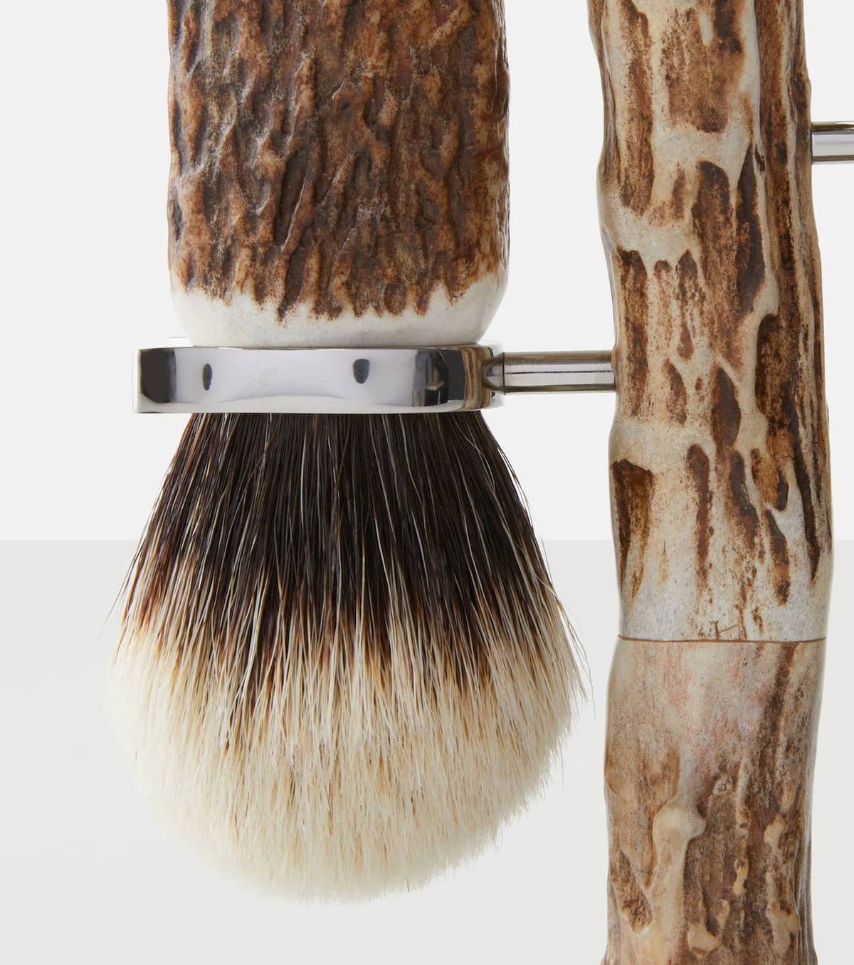 Lorenzi Milano Stag antler toilet shaving set