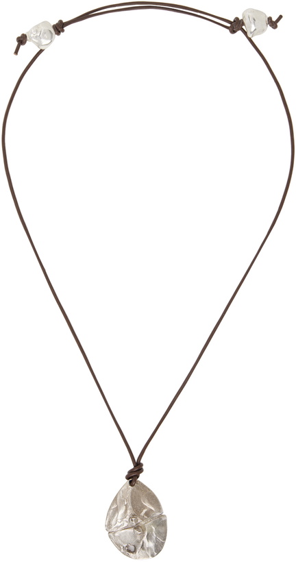 Photo: Alighieri Brown & Silver 'The Ancient Incantations' Necklace