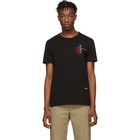 Alexander McQueen Black Mini Skeleton T-Shirt