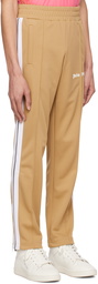 Palm Angels Beige Classic Track Pants