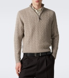 Arch4 Thames cable-knit cashmere sweater