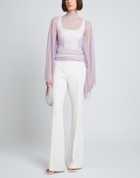 Laquan Smith Womens Top Lilac