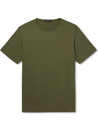 Theory - Cotton-Jersey T-Shirt - Green