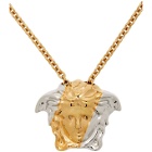 Versace Gold and Silver Palazzo Dia Necklace