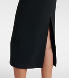 David Koma Feather-trimmed cocktail dress