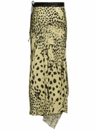 NANUSHKA Phile Printed Georgette Long Skirt