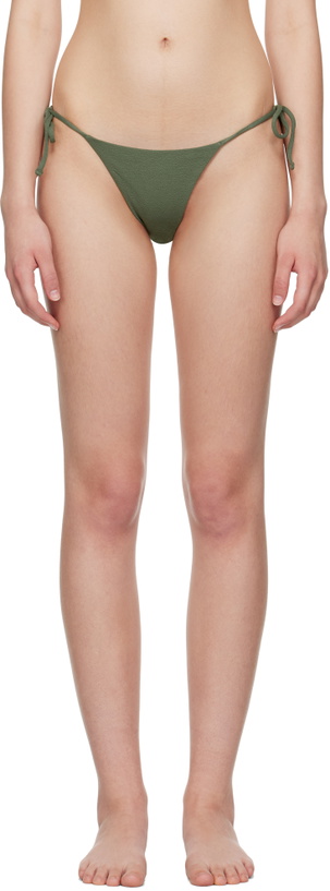 Photo: Matteau Khaki String Bikini Bottom