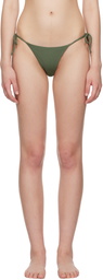 Matteau Khaki String Bikini Bottom