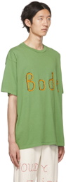 Bode Green Rickrack Namesake T-Shirt