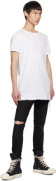 Ksubi White Seeing Lines T-Shirt