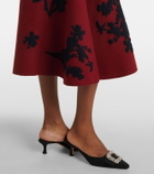 Erdem Jacquard midi skirt