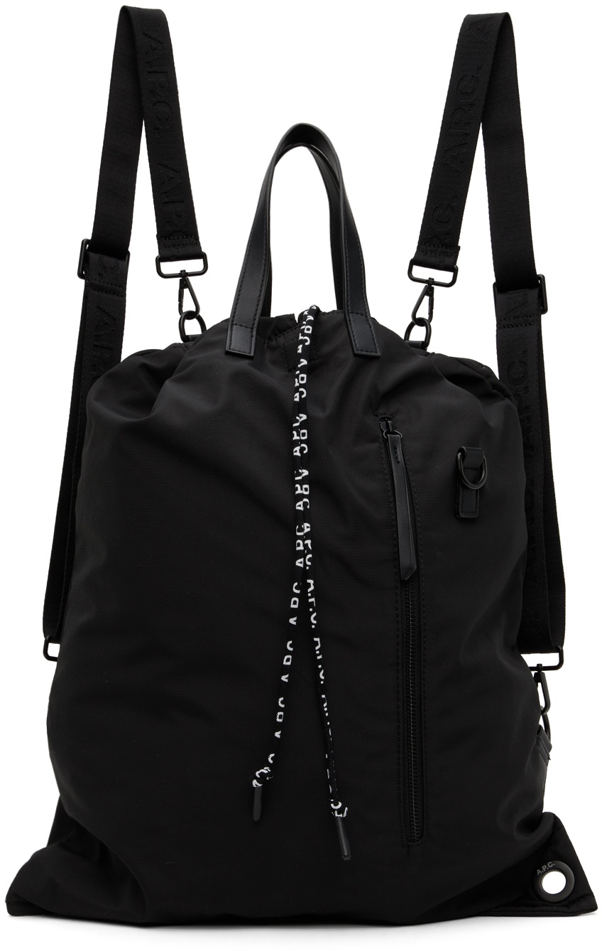 Photo: A.P.C. Black Reset Backpack
