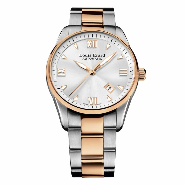 Photo: Louis Erard Heritage Automatic Silver Dial Mens Watch 69101AB21.BMA21