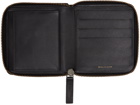 Dries Van Noten Black Leather Wallet