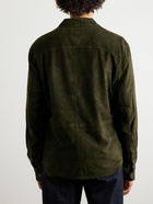 Polo Ralph Lauren - Safari Suede Overshirt - Green