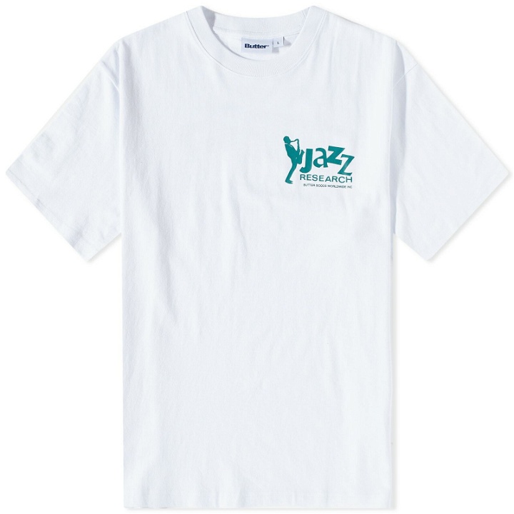Photo: Butter Goods Men's Jazz Research T-Shirt in White