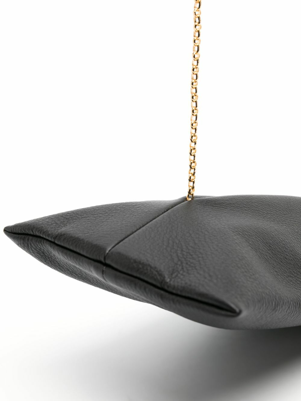 Tsatsas Black Anvil Leather Shoulder Bag