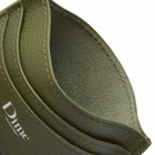 Dime Men's Wave Card Holder in Olive