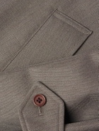 Kaptain Sunshine - Wool-Twill Coat - Gray