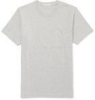 Nudie Jeans - Kurt Mélange Organic Cotton-Jersey T-Shirt - Men - Gray
