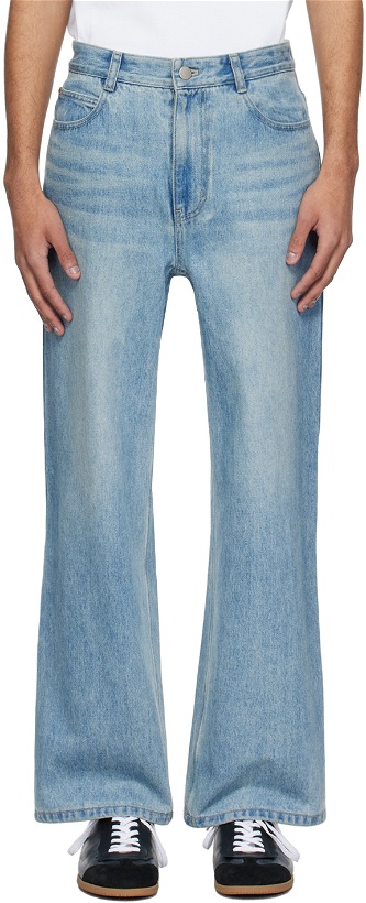 Photo: Solid Homme Blue Five-Pocket Jeans