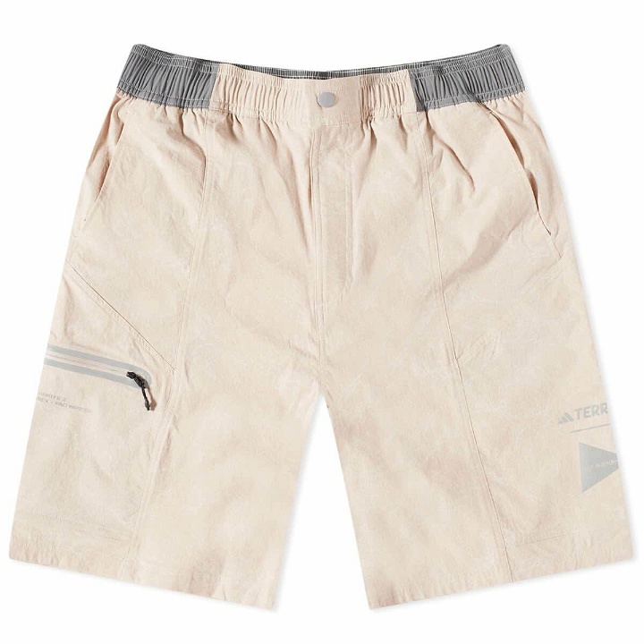 Photo: Adidas Men's Terrex x and wander Shorts in Wonder Taupe