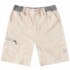 Adidas Men's Terrex x and wander Shorts in Wonder Taupe